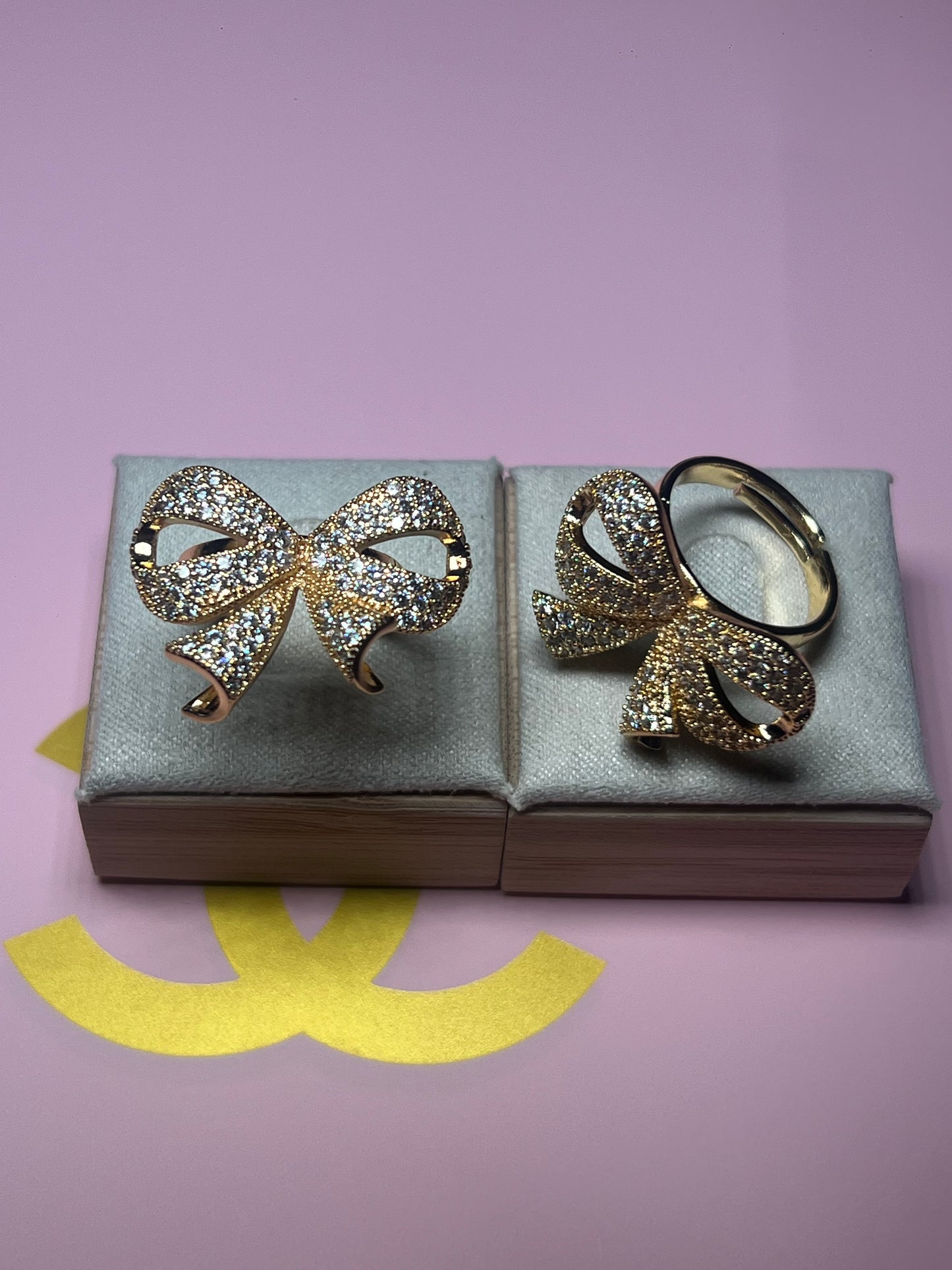 Big Bow Adjustable Ring