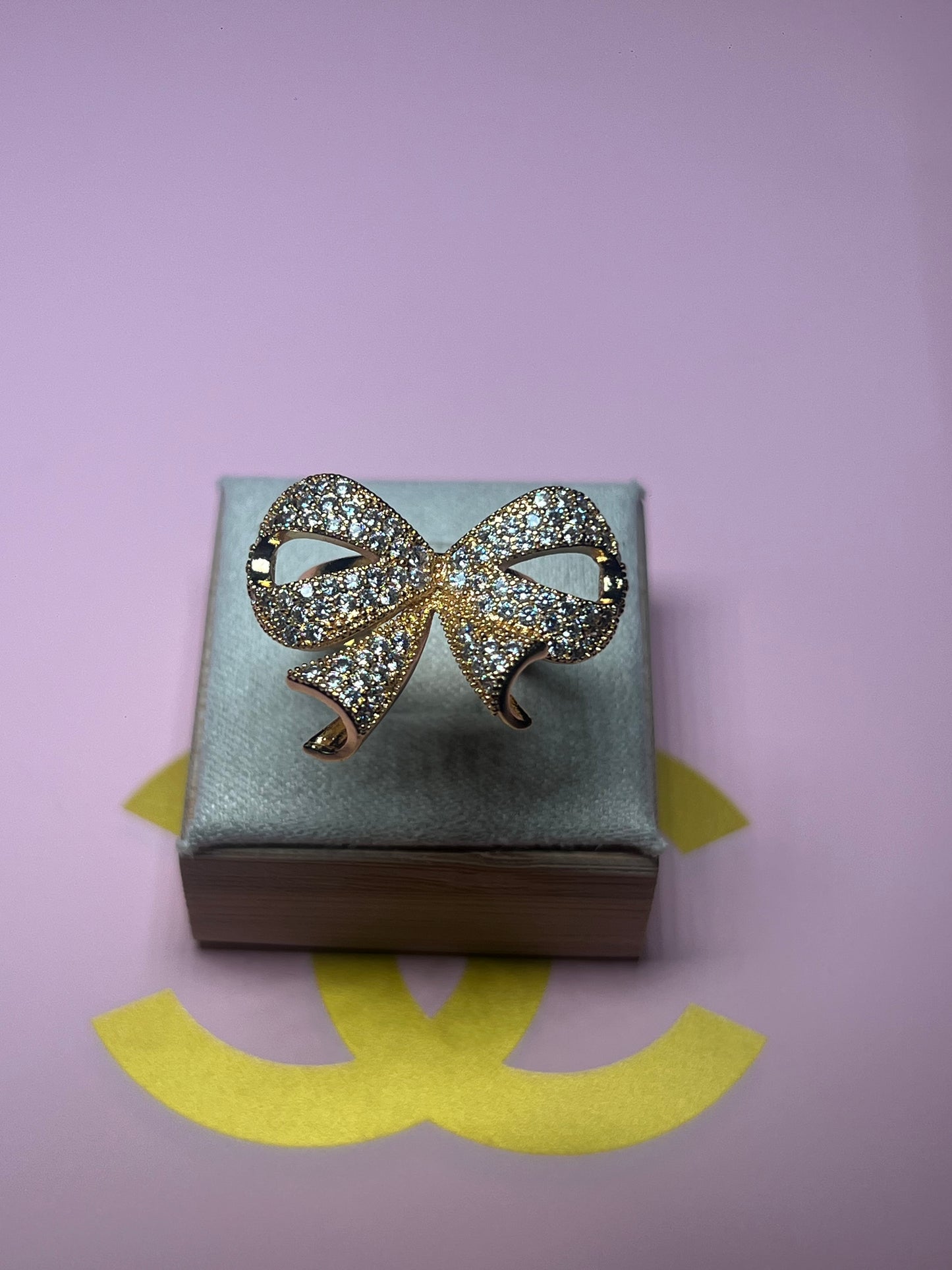 Big Bow Adjustable Ring