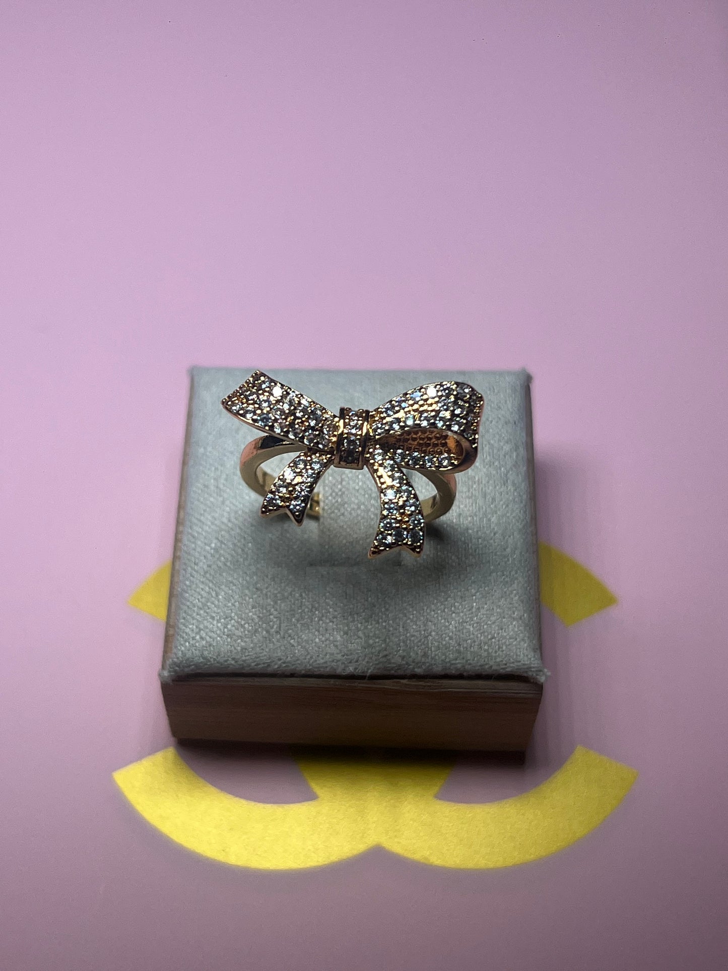 Bow Adjustable Ring