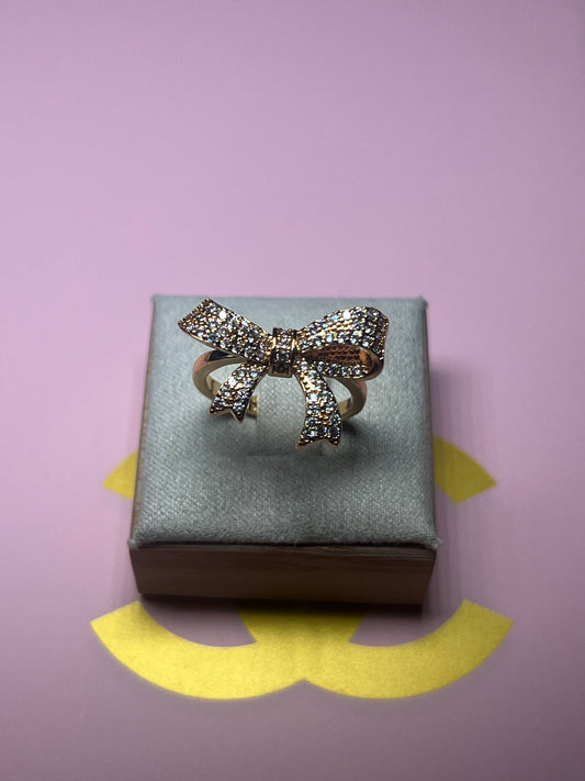 Bow Adjustable Ring