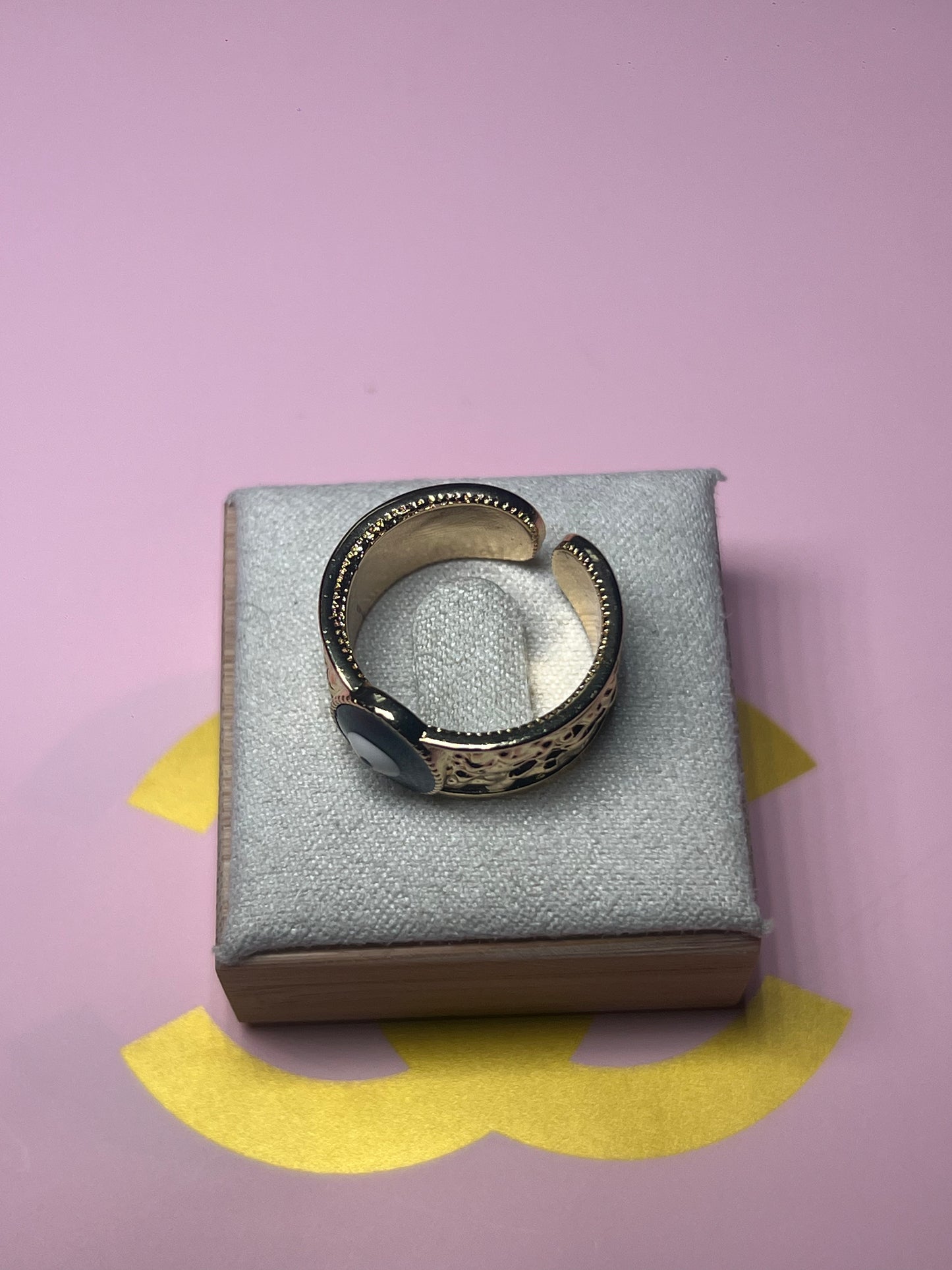 Black Eye Nugget Ring