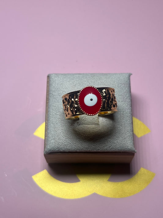 Red Eye Nugget Ring