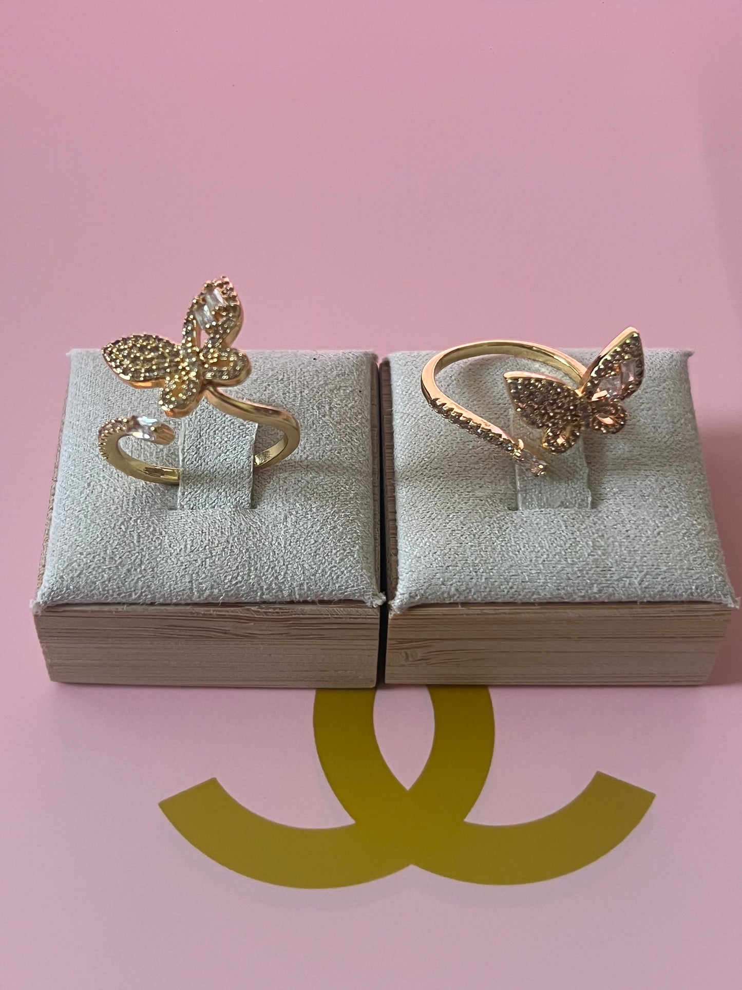 Butterfly Adjustable Ring