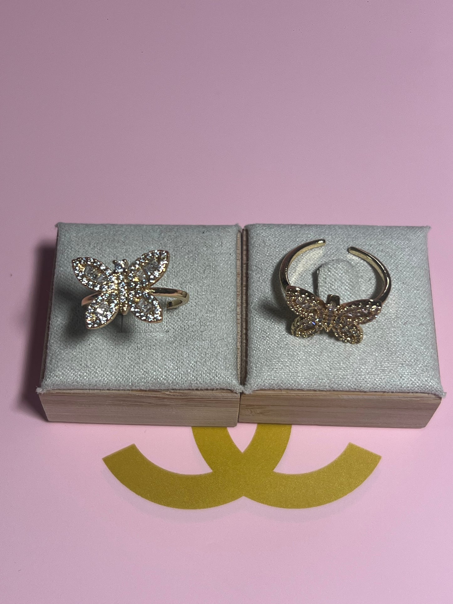 Butterfly Adjustable Ring