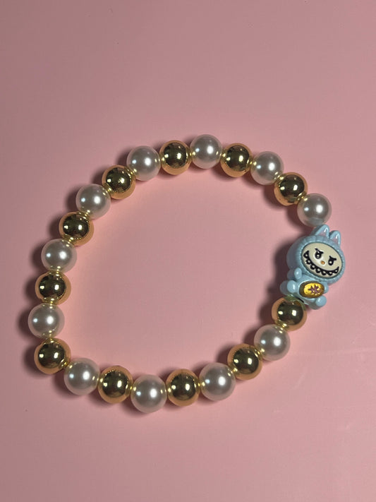 Blue Labubu Bracelet