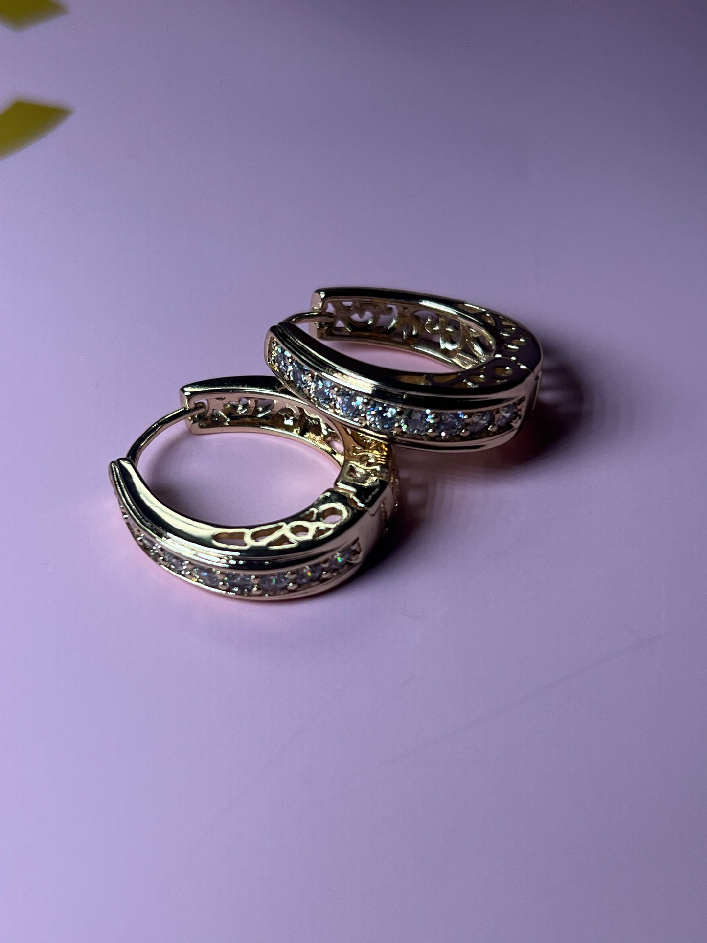 Gold Hoop Earrings