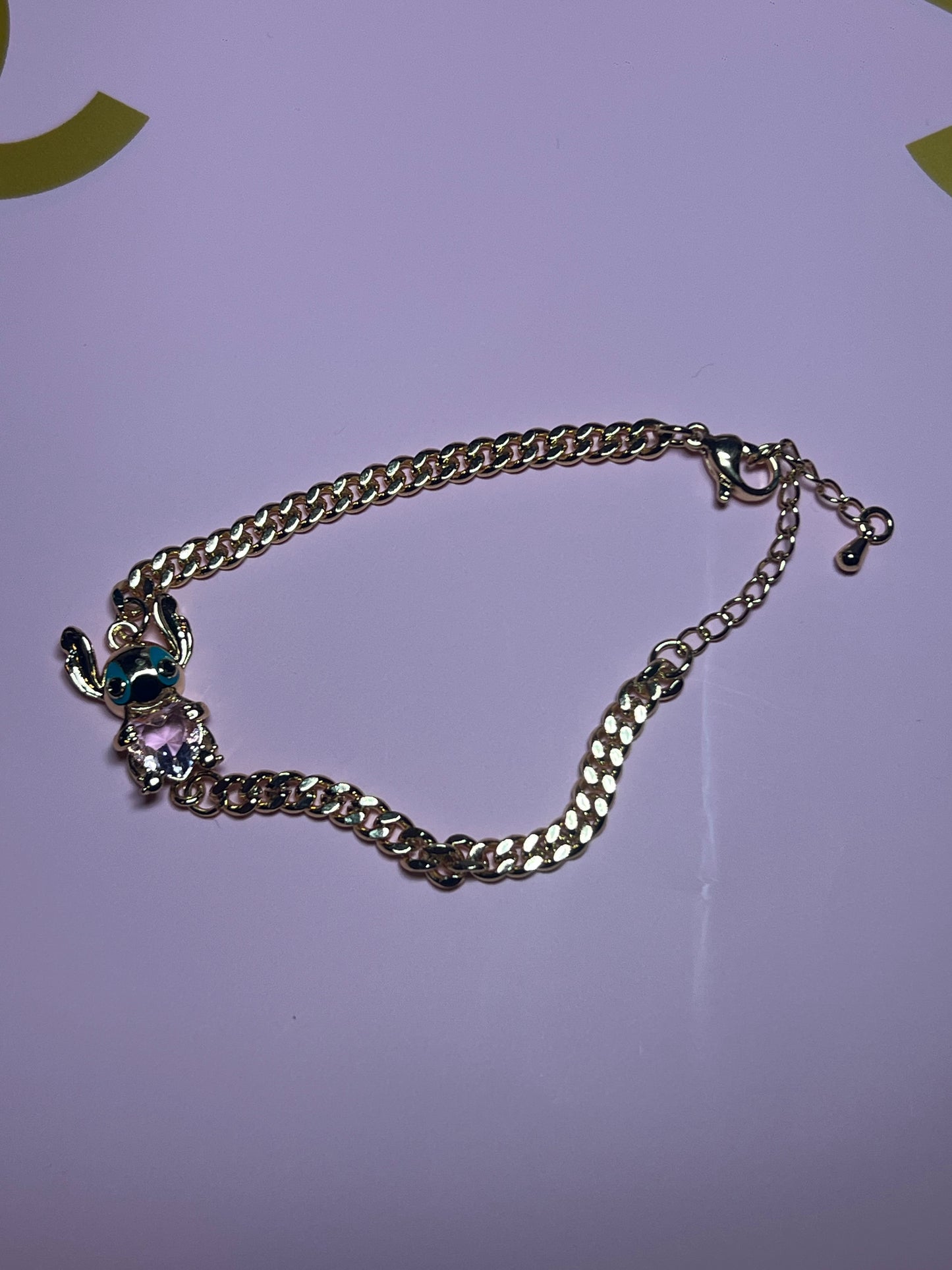 Pink Stitch Bracelet