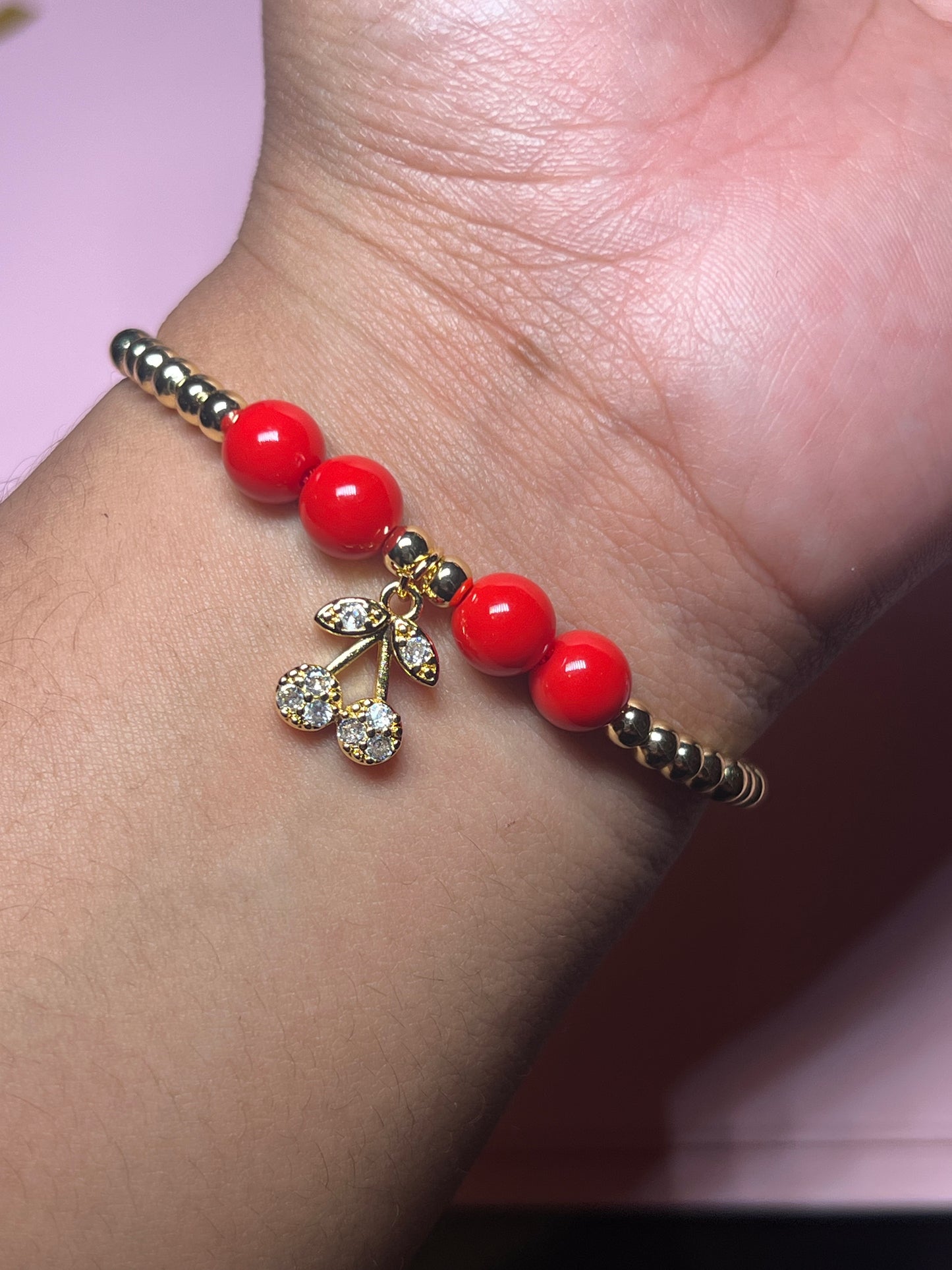 Cherry Bracelet