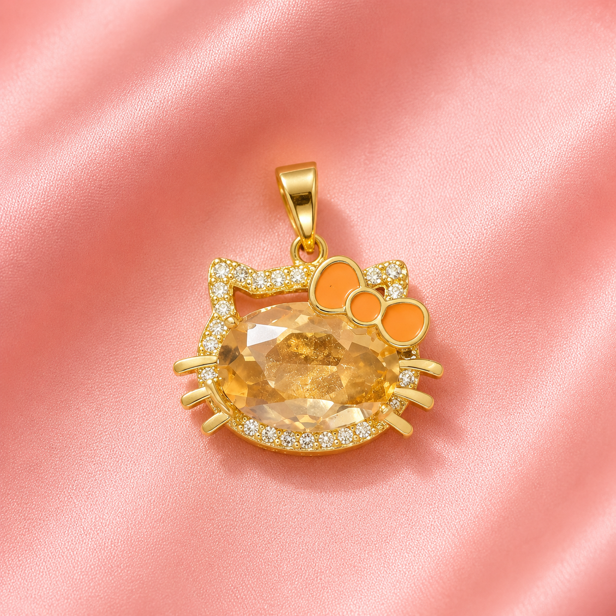 Kitty Sparkle Pendant