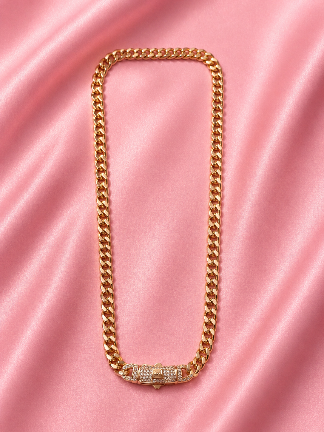 Golden Luxe Cuban Necklace