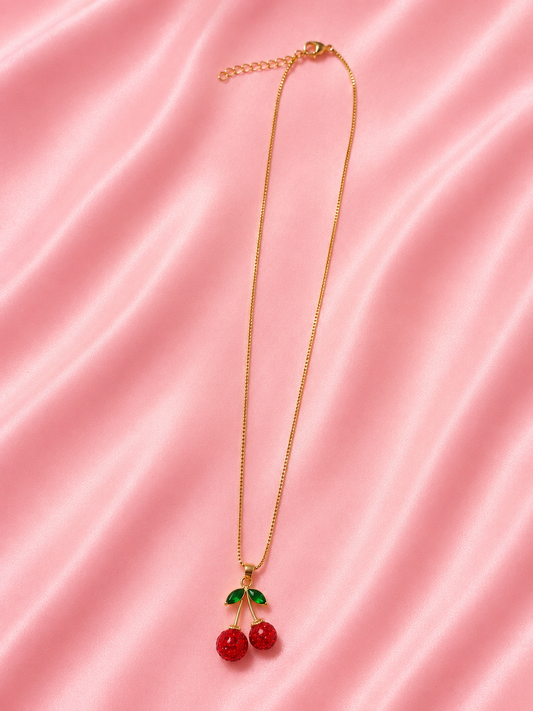Sweet Cherry Necklace