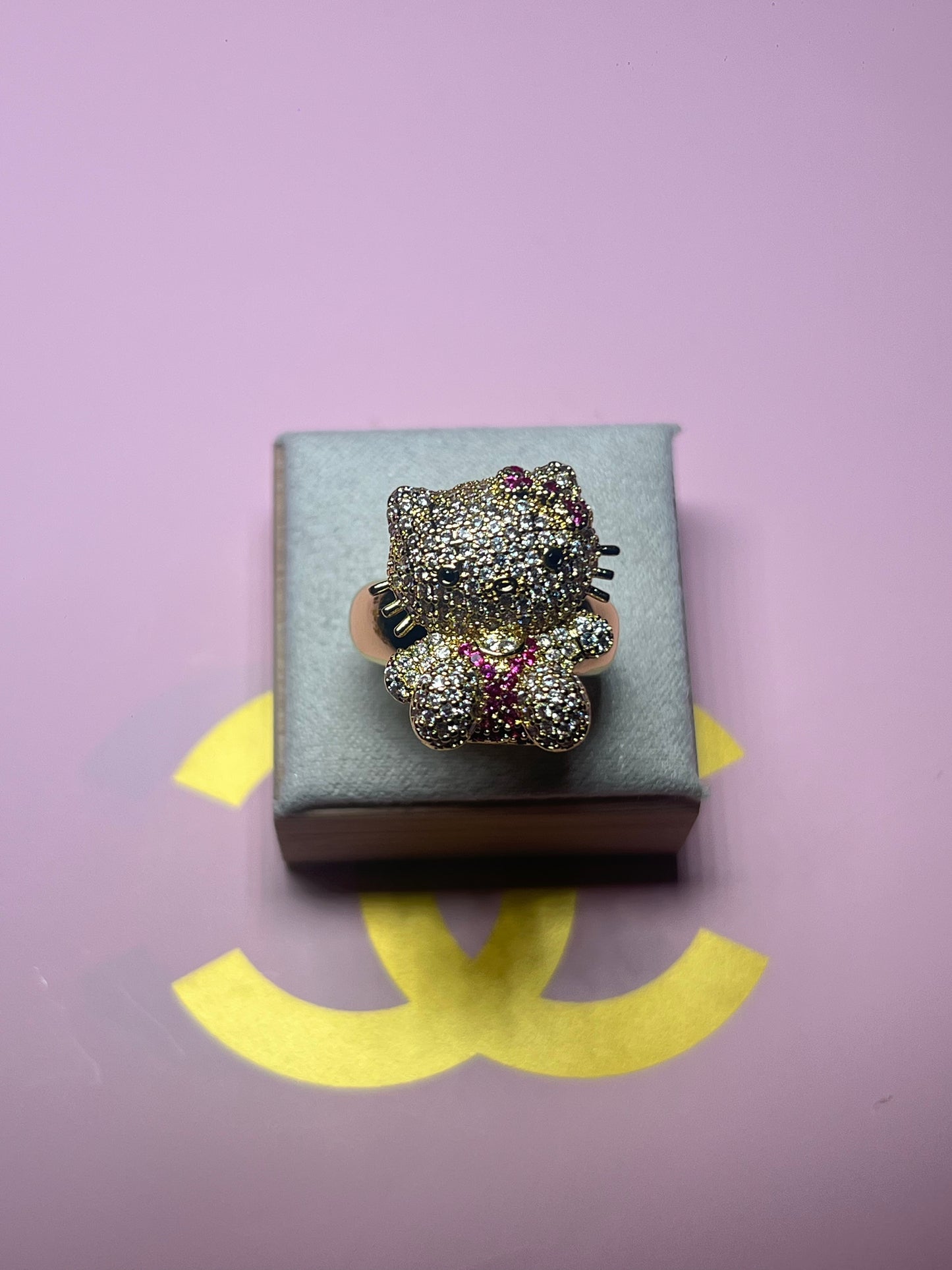 Hello Kitty Adjustable Ring