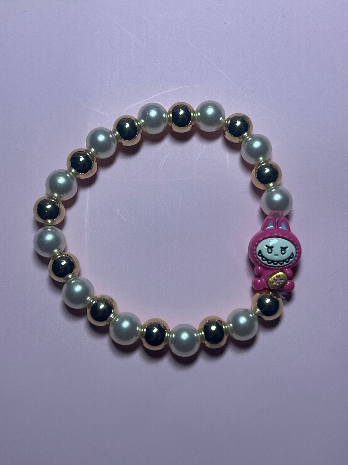 Pink Labubu Bracelet