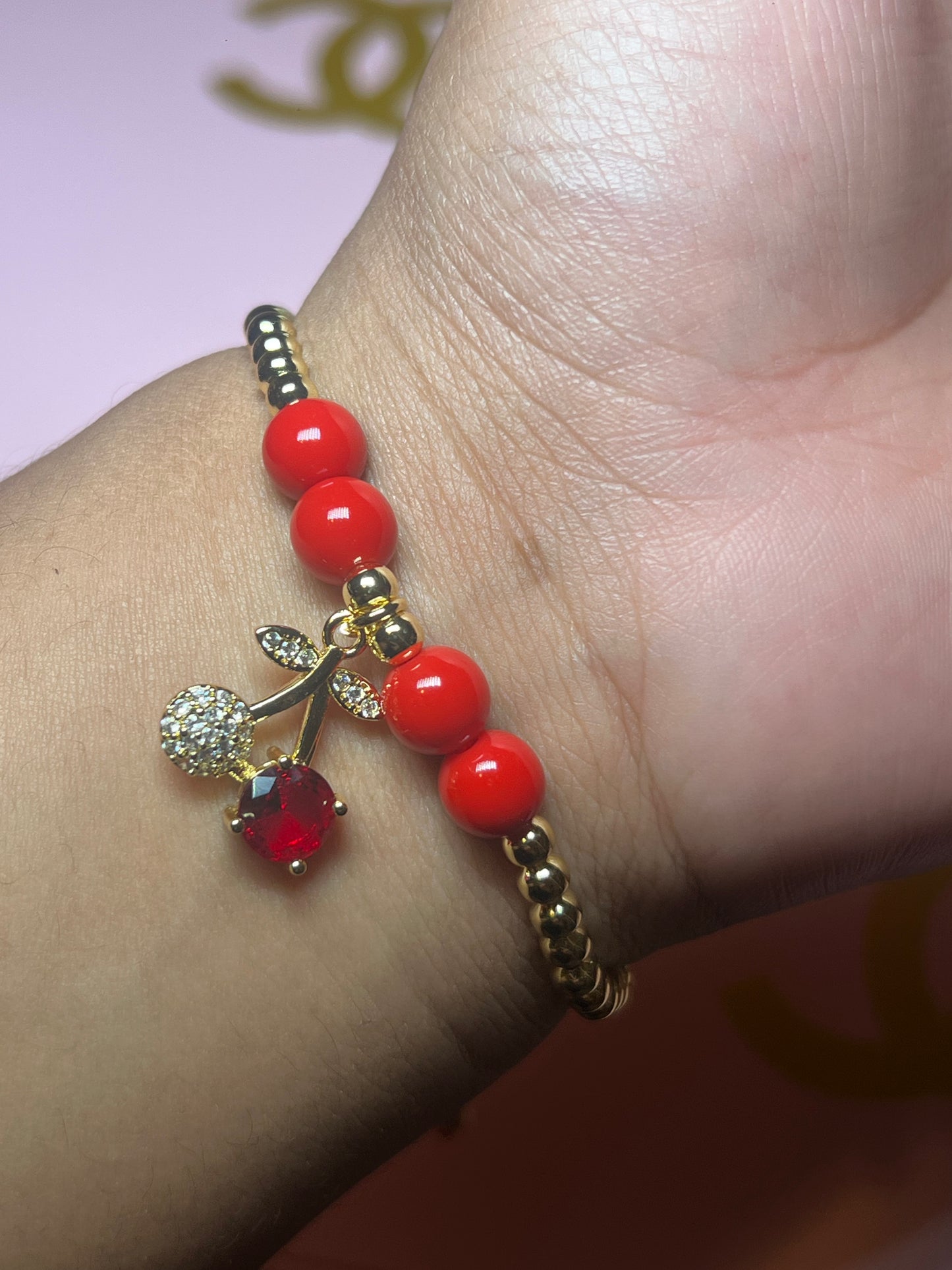 Cherry Bracelet