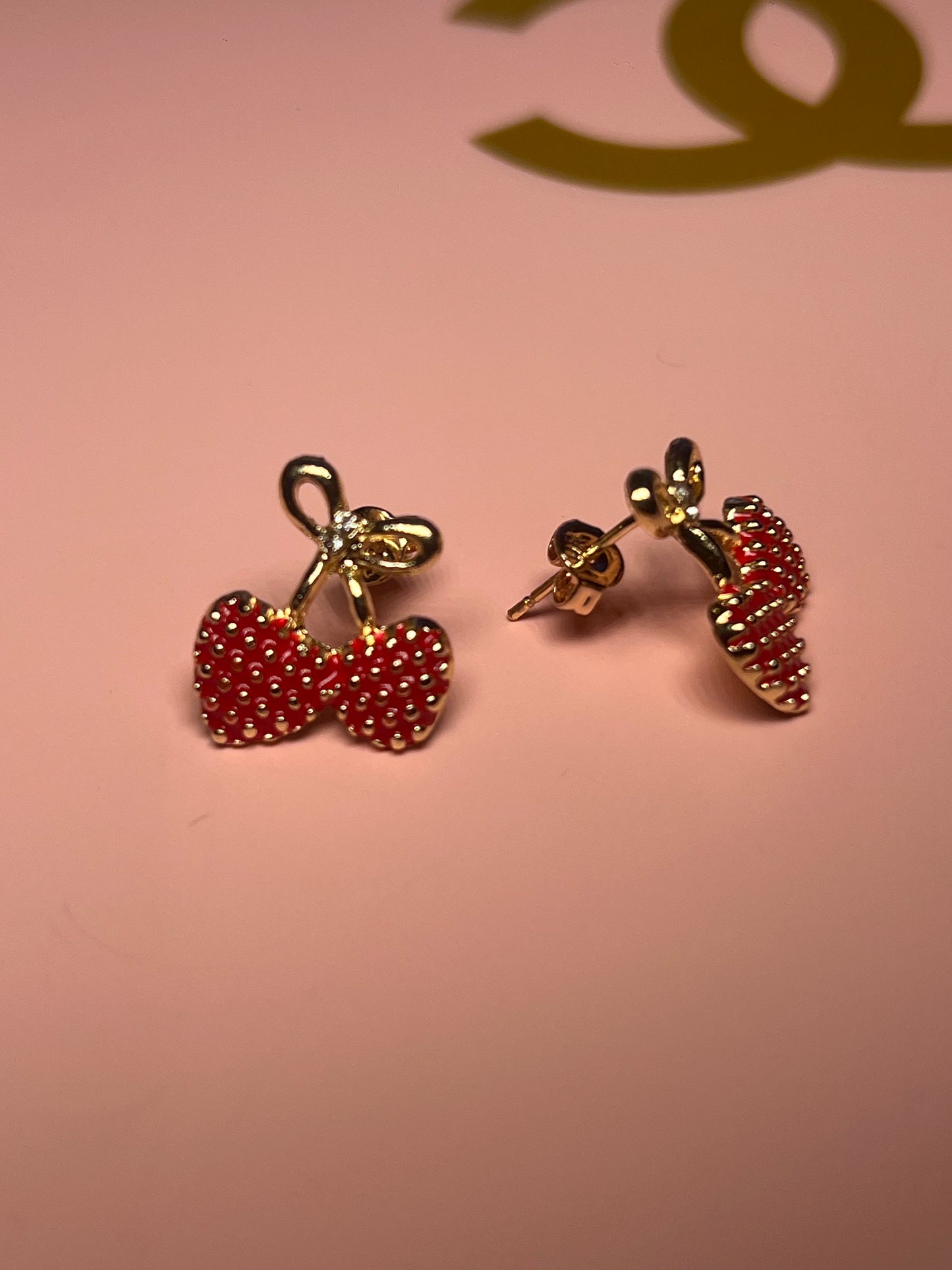 Strawberry Stud Earrings