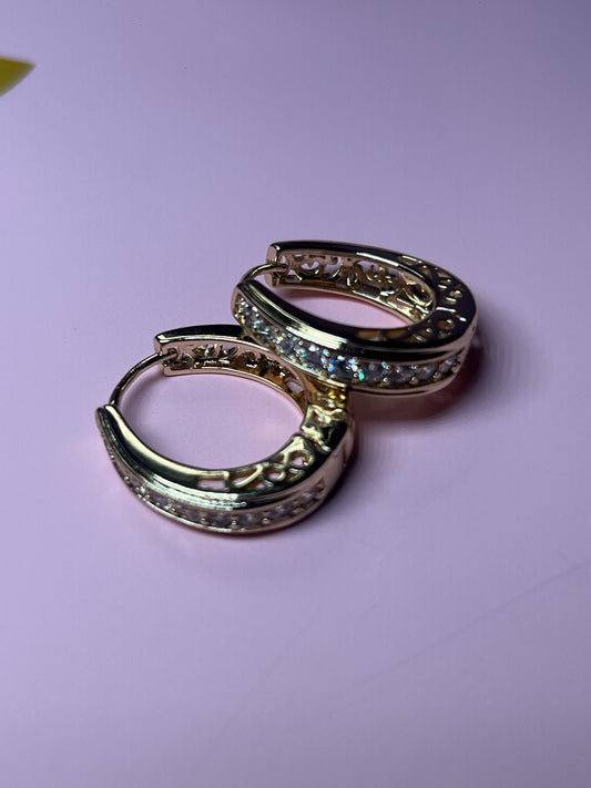 Gold Hoop Earrings