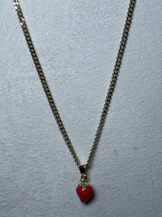 Strawberry Necklace
