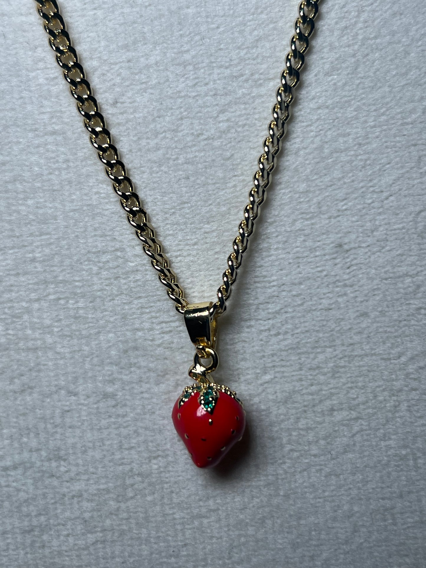 Strawberry Necklace